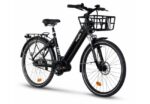 EasyCity Pro N8 – Moteur Bafang M420 80 Nm – Nexus 8 Vitesses – Batterie Samsung intégrée 360 Wh – Freins hydrauliques Shimano – Fourche Suntour NEX – Vélo de ville électrique 2024 – Image 3