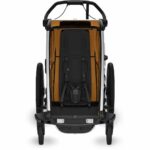 Thule Chariot Sport 2 Single – Remorque Vélo 1 Enfant – Natural Gold – 2025 – Poussette & Jogger – Suspension réglable – LED – 34 kg – Image 9