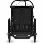 Thule Chariot Sport 2 Double – Remorque Vélo pour 2 Enfants – Noir (2025) – Image 3