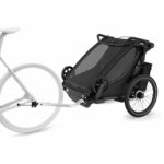 Thule Chariot Sport 2 Double – Remorque Vélo pour 2 Enfants – Noir (2025) – Image 6