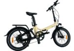 Vélo Pliant Électrique NOMAD 500Wh – Autonomie 120 km – Moteur Aikema 50 Nm – Freins Hydrauliques – 20’’ – Couleur Champagne (2024) – Image 12